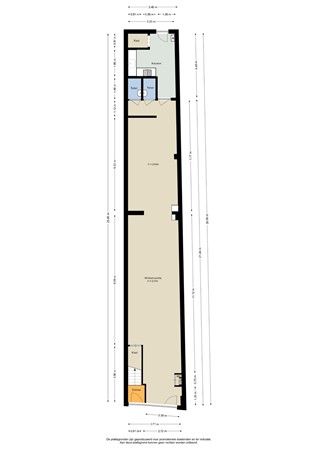 Floorplan - Herenstraat 25, 3431 CV Nieuwegein